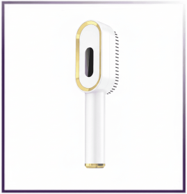Multi-Functional 3-in-1 Scalp Massager and Oil Applicator Brush (Color: White)